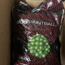 4 Bags Of 500 Ct Paint Balls