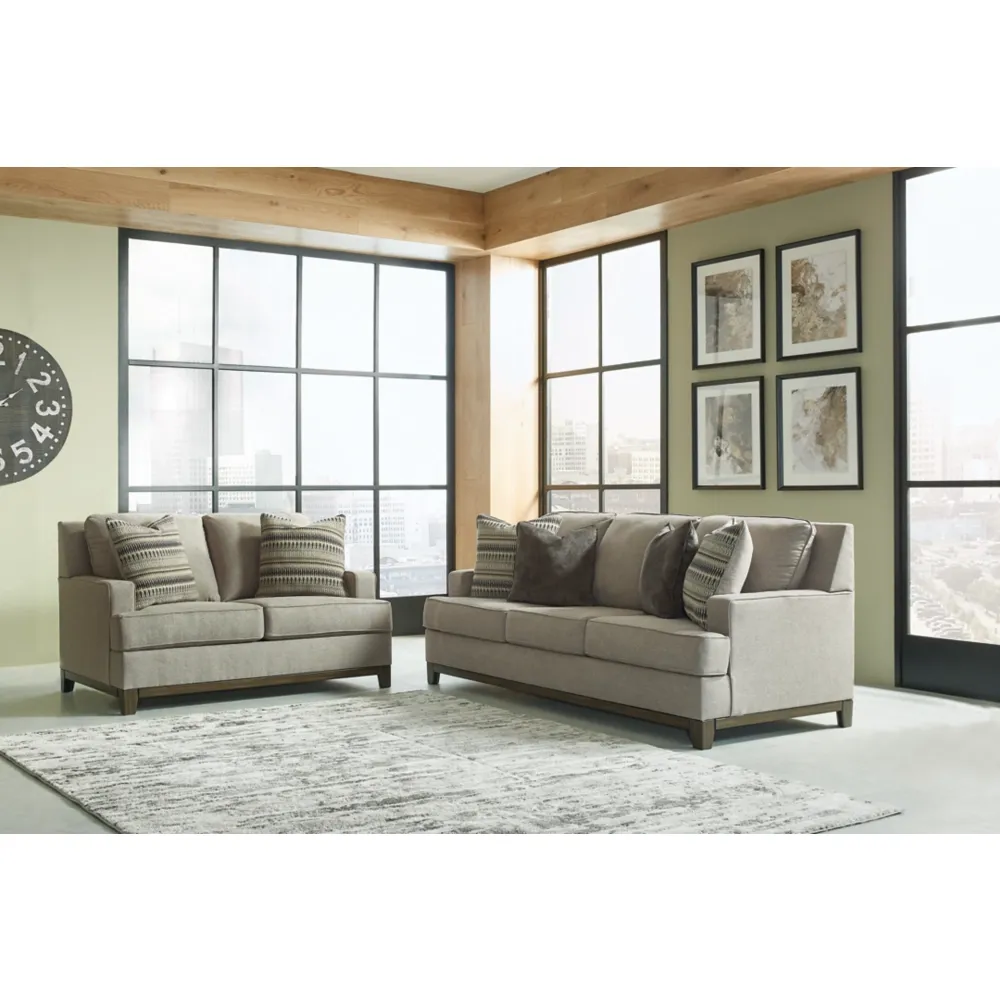 Kaywood Sofa and Loveseat Top-Tier Excellence