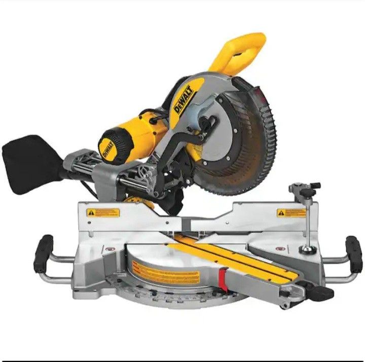 12 in Dewalt WDS779 Double Bevel Sliding Compound Miter Saw