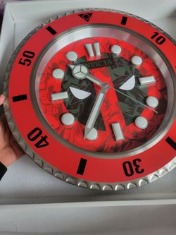 Invicta Deadpool Wall Clock