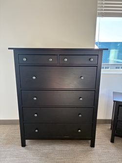 IKEA wood Dressers and side tables set