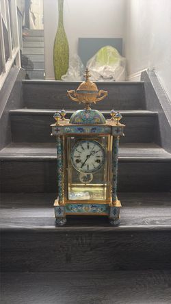 Antique Clock Mechanical Working Good Condition