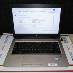 Hp 640 G3/6th Gen I5/8ram/256 Ssd/win 10 Pro
