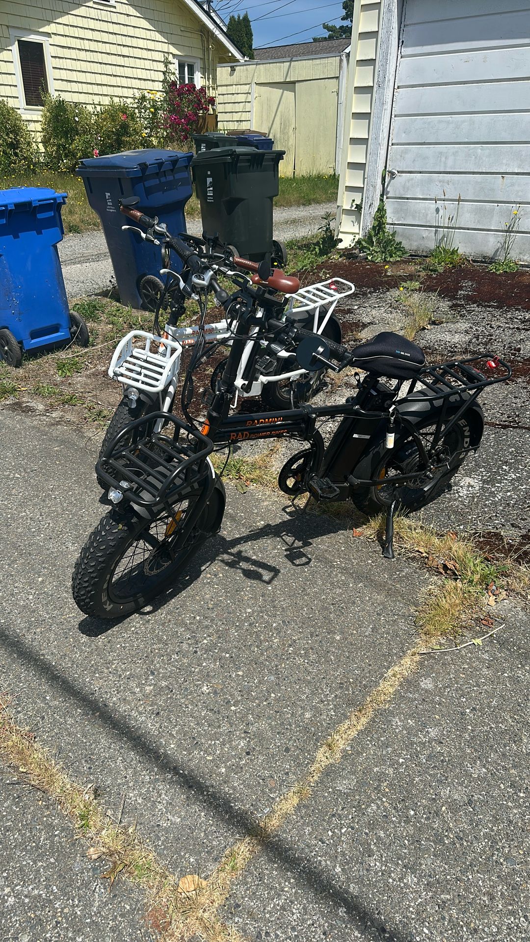 Rad Mini 2 Folding E-Bike (White And Black)