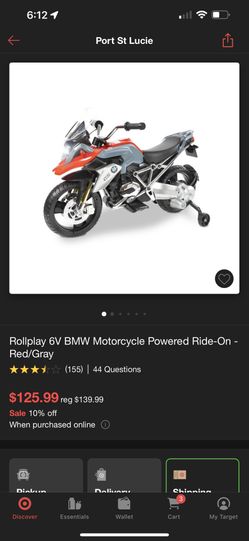 Boys Ride On Motorcycle 