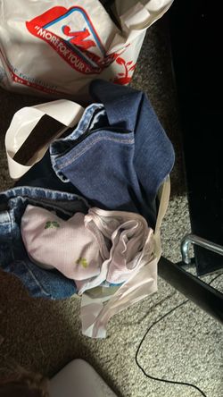 Hair products and bracelet and clothes