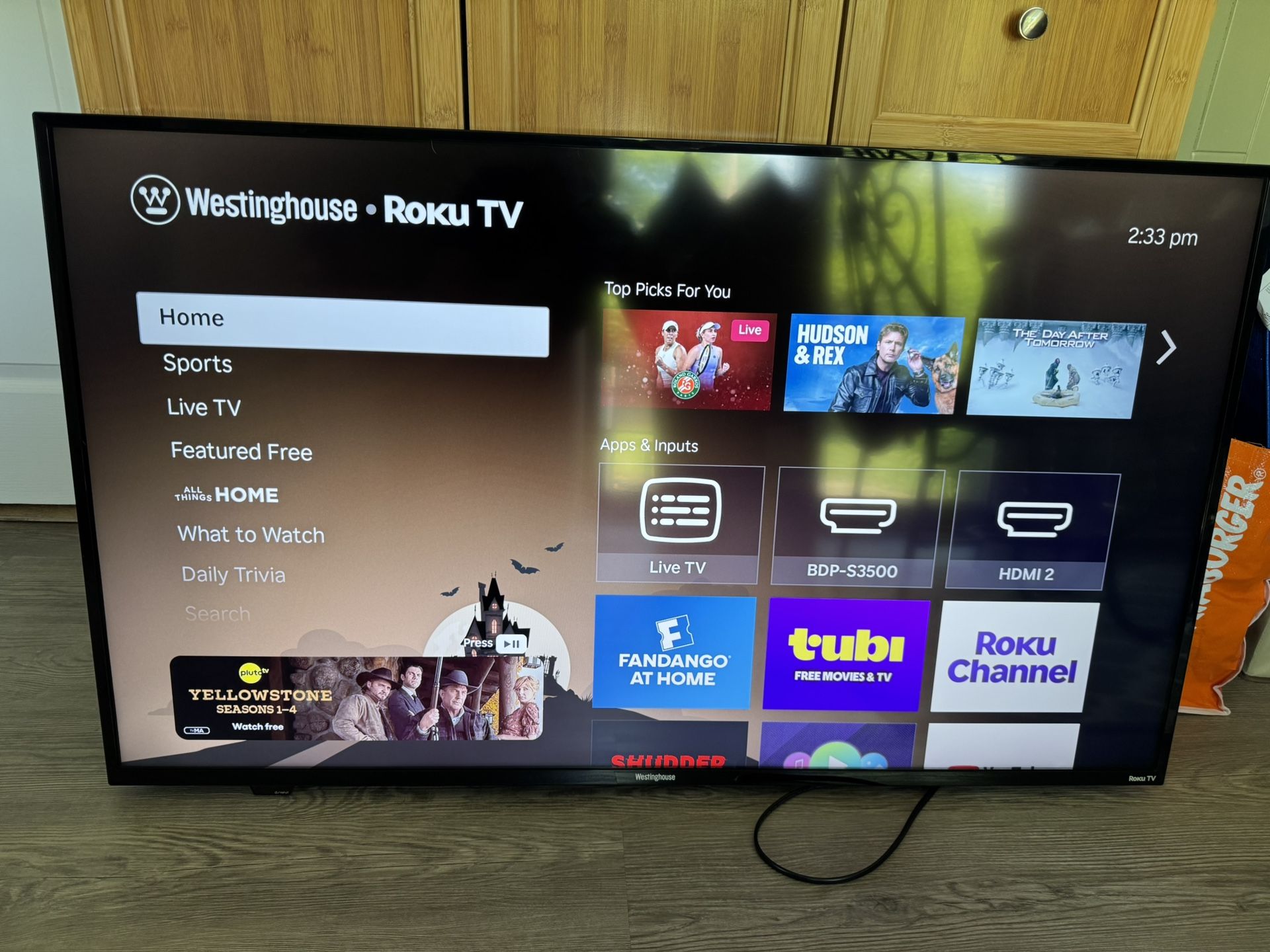 Westinghouse 50” 4K Roku TV