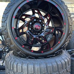 WHEELS DROPSTAR 22x14  DODGE RAM 8x6.5 