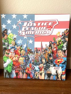 Justice League Print from DC Comics (pick up Cedar Park)