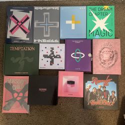 Kpop albums - TXT Blackpink Day6