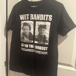 Men’s Black Wet Bandits T/Shirt Size M