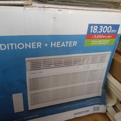 Never Used Window Unit Haeat & Air Conditioner  $150