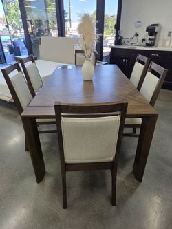 7pc Dining Table Set