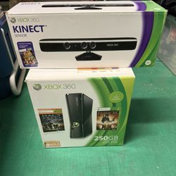 XBOX and Kinect Sensor Play Station In Original Box.