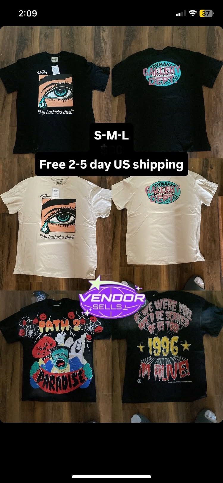 T Shirts Various Brands
