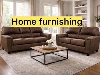 Furniture living room leather