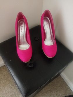 Pink Platform Shoes