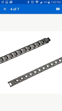York Style men magnetic titanium bracelet