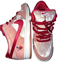 Nike Dunk Low SB StrangeLove Valentines Day Skull mens 13