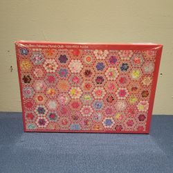 Floral Quilt Jigsaw Puzzle 