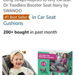 Car Seat Foot Rest Pillow