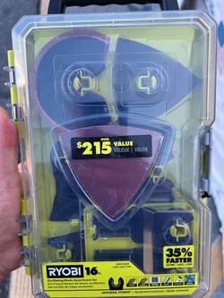 Ryobi 16 piece multitool assortment set
