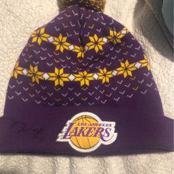 Lakers Beannie One Size