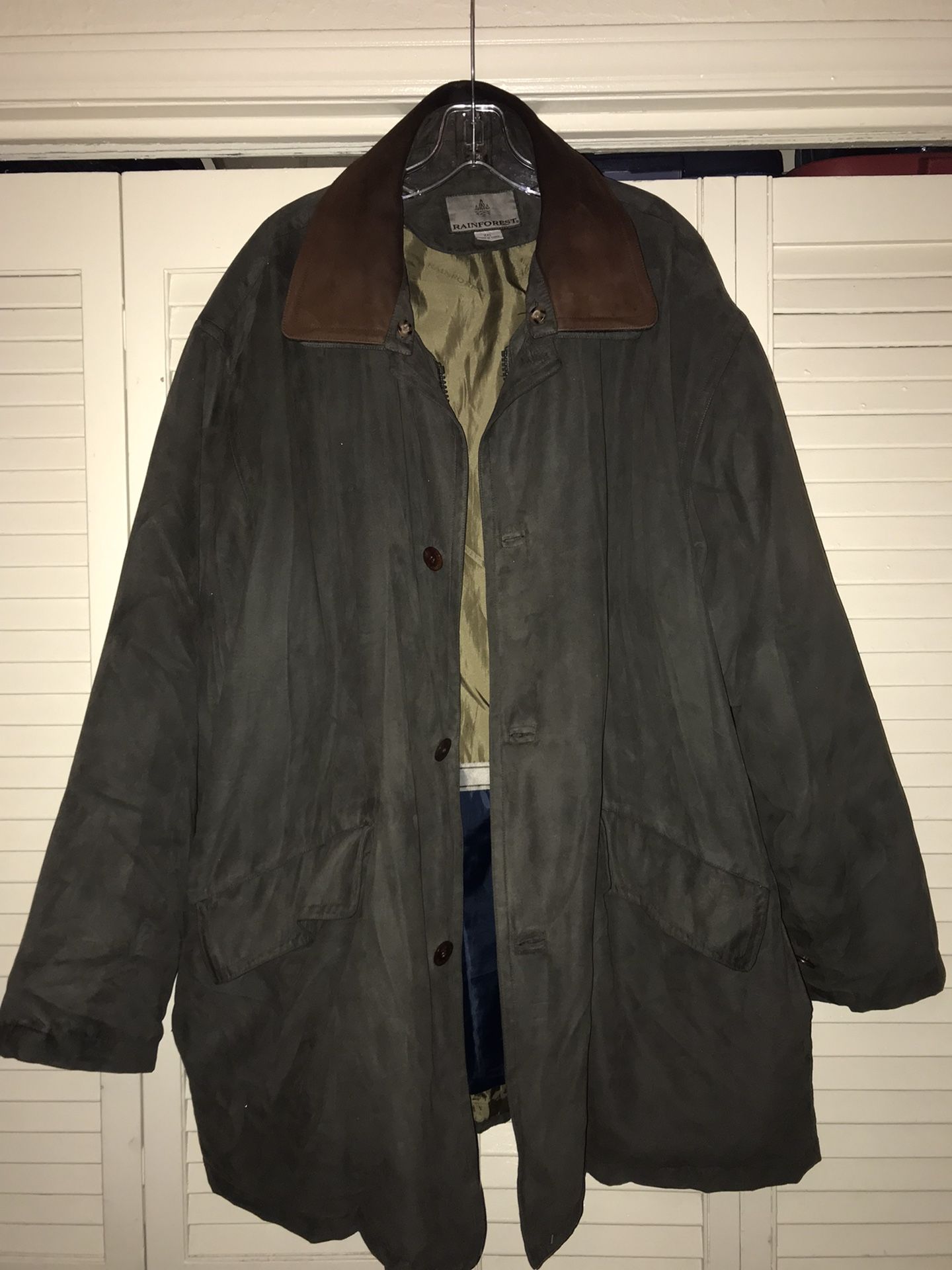 Coat RAINFOREST Removable Leather Collar Removable Inner Down Liner