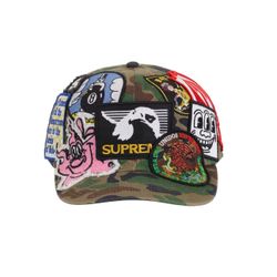 Supreme Camo Patches Hat