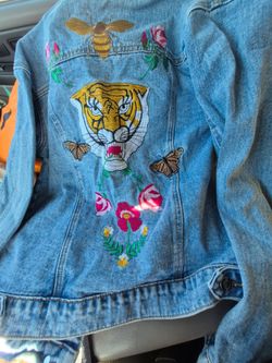 Jean jacket womans