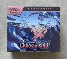 Pokemon Chaos Rising Elite Trainer Box SEALED ETB