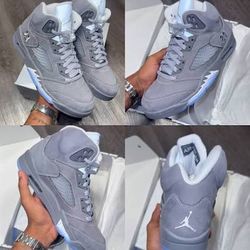 Jordan 5 “Wolf Grey” Men Sz 10