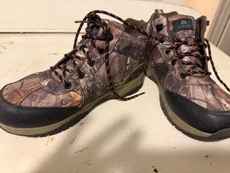 Ozark Trail Camo Hiking Boots boys 5