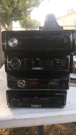 Pioneer, Sony, Kenwood and JVC