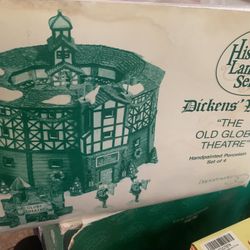 Department 56 Dixon Village old global theater