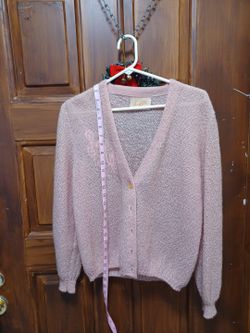 Women Sweater Pink With Initials BAC Please Read Description Below 