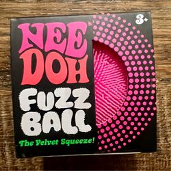 Needoh pink fuzz ball