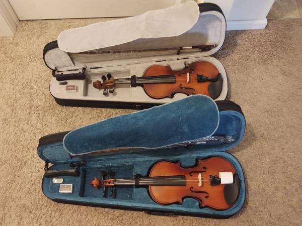 Full Size 4/4 Adult Violin in Case - READ