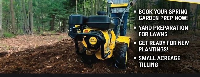 Rototilling services