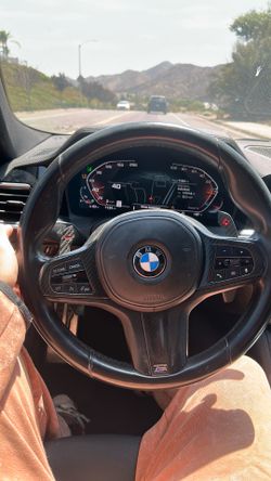 BMW G series steering wheel