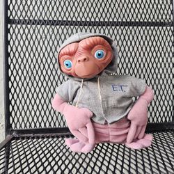 Vintage ET The Extraterrestrial Plush By Applause 