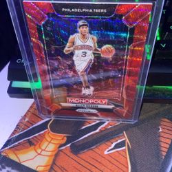 ALLEN IVERSON RED PRIZIM MONOPOLY