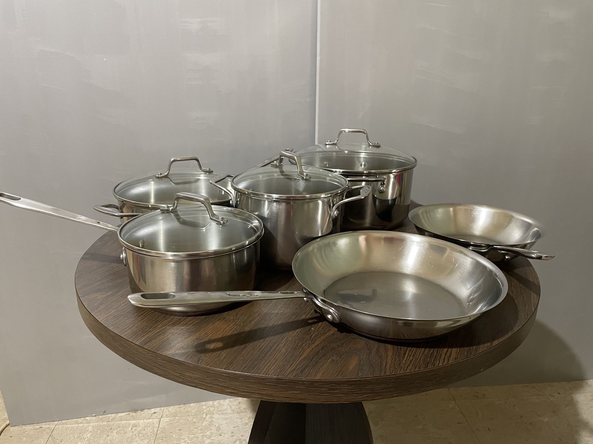 Pots And Pans Stainless Steel Copper Core Emeril
