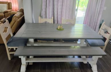 Farmhouse dining table