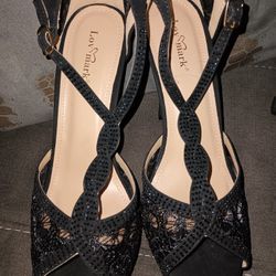 Lace Heels Size 9