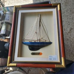 TH3332-009 Framed 1/2 Hull J-Boat Endeavor