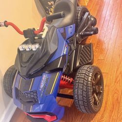 Battery Bigwheel Trike Outside Toy