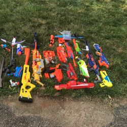 Lot Of NERF Guns 20+