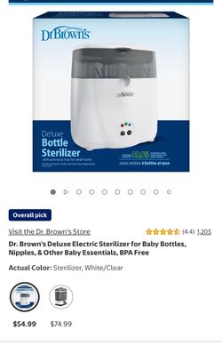 Dr brown bottle sanitizer