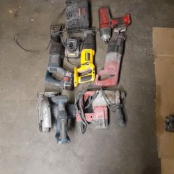 Lot Of Use Power Tools Working Order